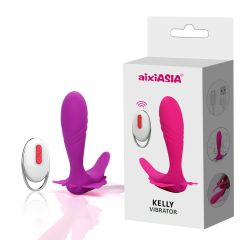   Aixiasia Kelli - nabíjecí vibrátor s ramenem na klitoris (fialový)