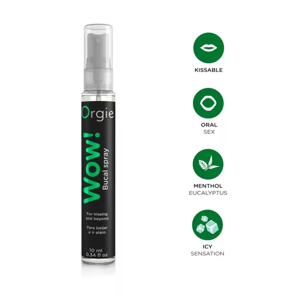 Orgie Wow Blowjob - chladivý orální sprej (10ml)