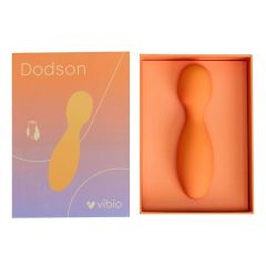  Vibio Dodson Wand - dobíjecí, chytrý masážní vibrátor (oranžový) - mini