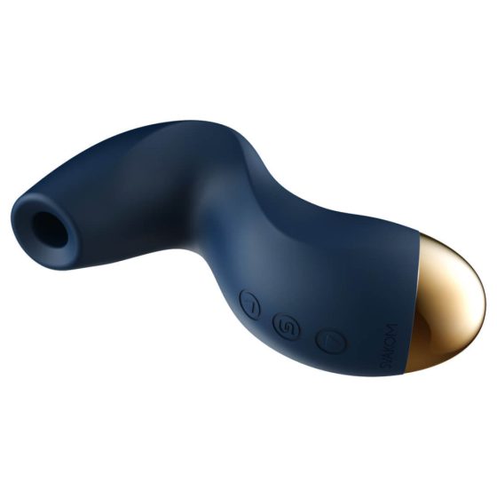 Svakom Pulse Pure - dobíjecí, vzduchový stimulátor klitorisu (modrý)