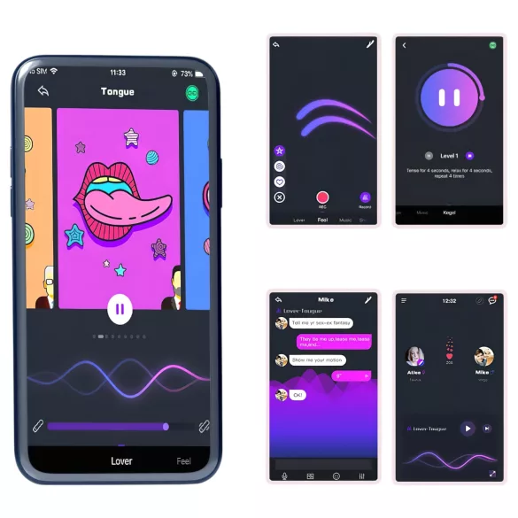 Magic Motion Crystal Duo - chytré venušiny kuličky - sada - zelená