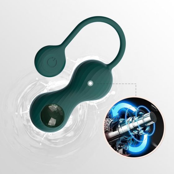 Magic Motion Crystal Duo - chytrá dobíjecí sada gejzírů - zelená - (2 kusy)