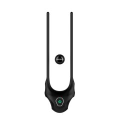   Nexus Forge - nastavitelný vibrační kroužek na penis na baterie (černý)