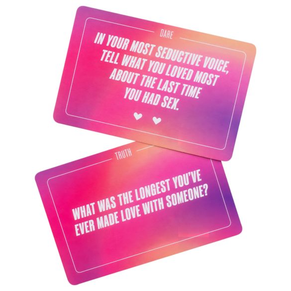 Tease&Please - pravda nebo odvaha pro páry (anglicky)