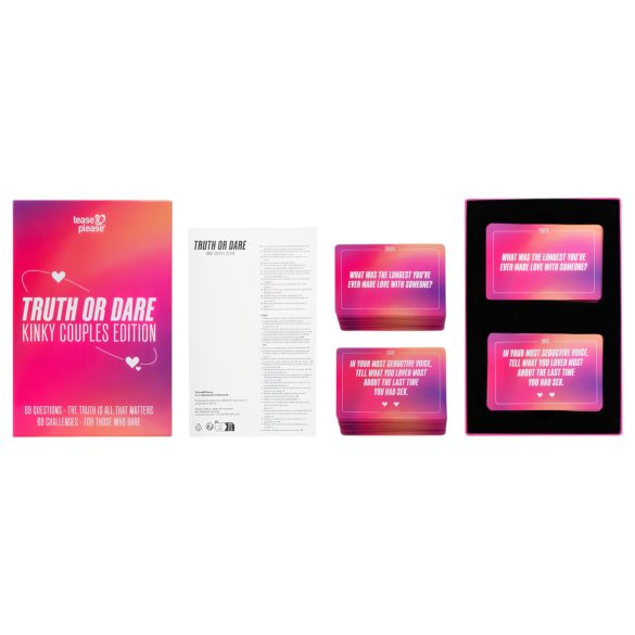 Tease&Please - pravda nebo odvaha pro páry (anglicky)