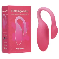   Magic Motion Flamingo Max - chytré vibrační vajíčko (růžové)
