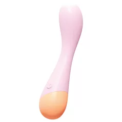   Vush Peachy G-Spot - vibrátor na G-bod - dobíjecí - růžový