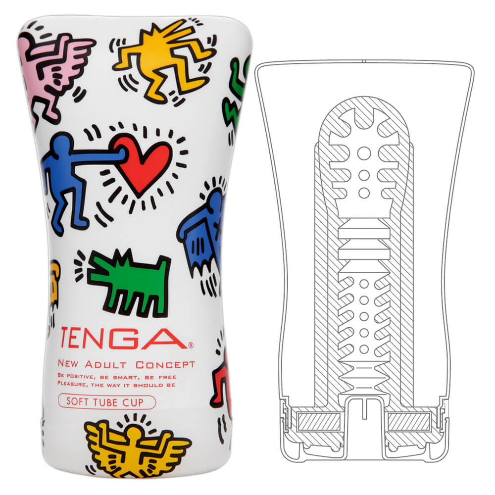 Levně TENGA Keith Haring - Soft Tube