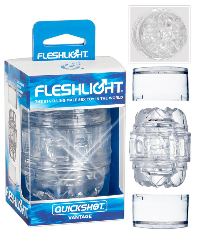 Levně Fleshlight Quickshot Vantage - cestovní masturbátor