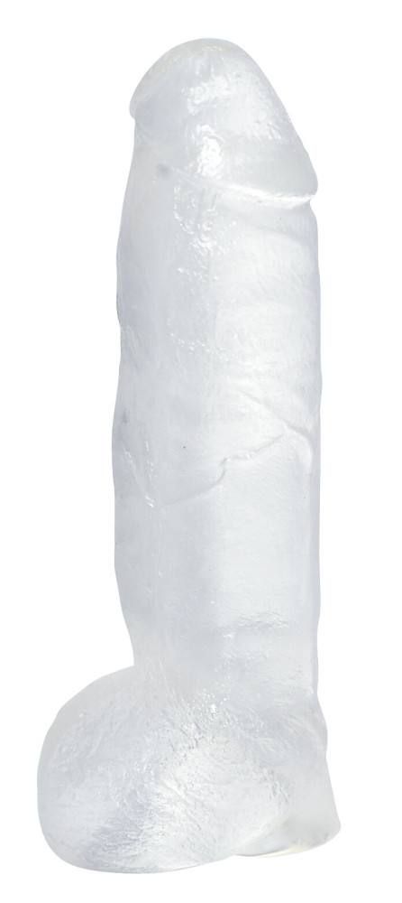 Levně Crystal Clear big dong - křišťálově čisté obrovské dildo