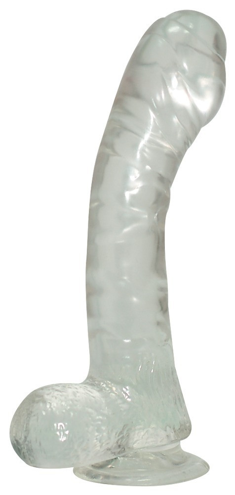 Levně NMC Lazy buttcock - gelové dildo (17 cm)