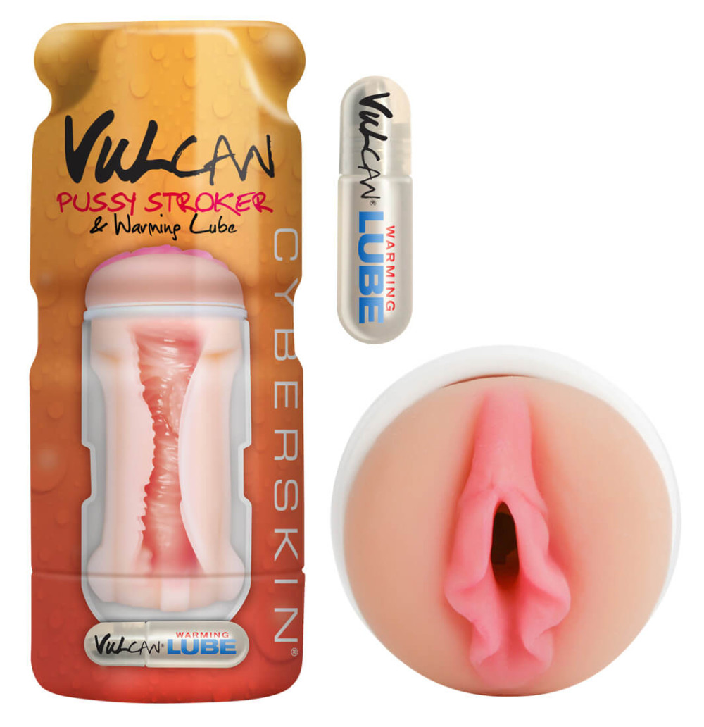 Vulcan Pussy Stroker – realistická umelá vagína, masturbátor (telová farba)