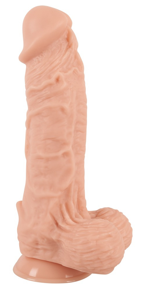 realistixxx Giant XXL - velké realistické dildo s přísavkou (32cm) - tělová barva