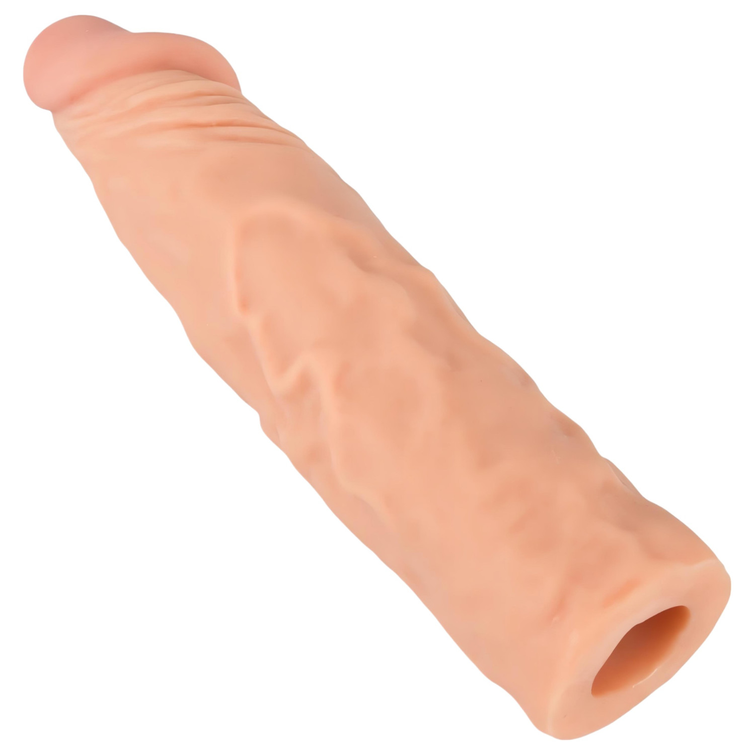Nature Skin - zväčšovací návlek na penis (19,5 cm)