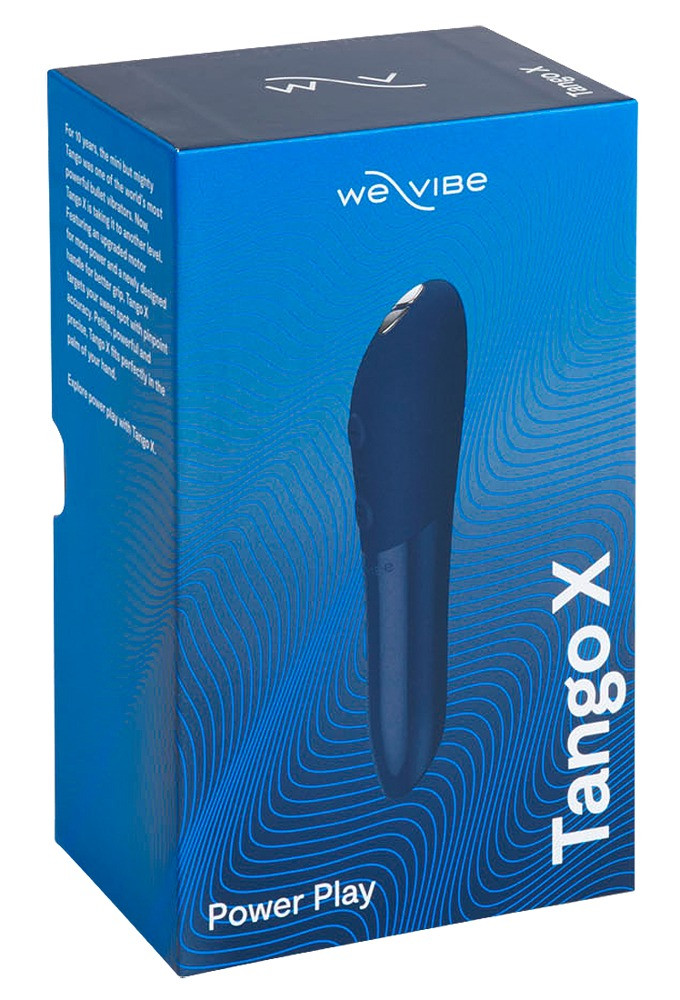 Levně We-Vibe Tango X - nabíjecí vodotěsný tyčový vibrátor (modrý)