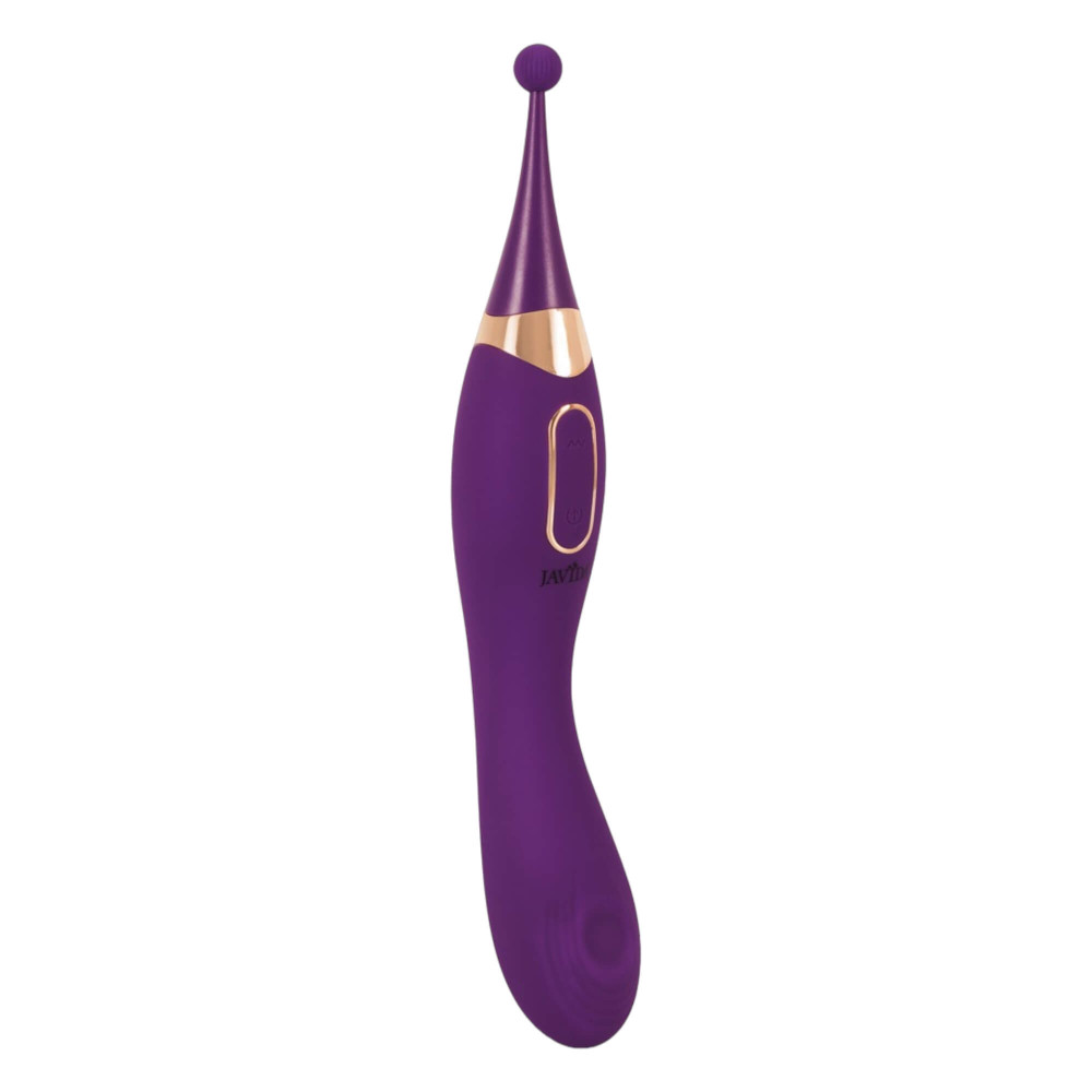 Levně Javida - bezdrátový stimulátor klitorisu a vibrátor 2v1 (fialový)