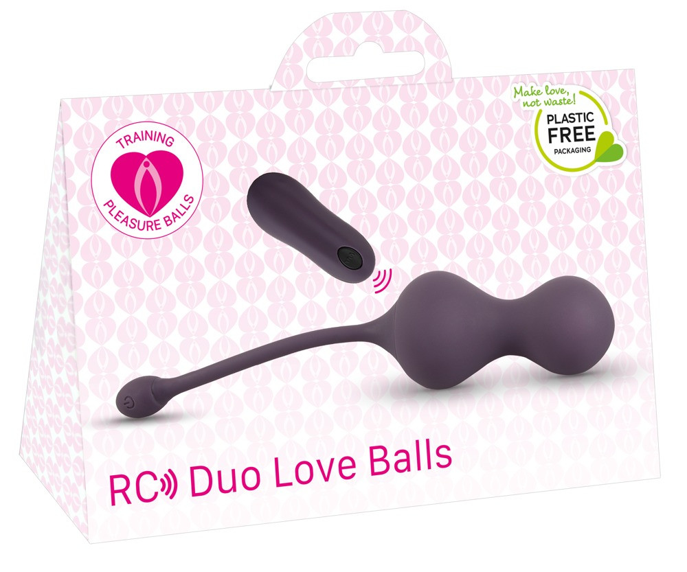 Levně You2Toys RC Duo - dobíjecí vibrační vajíčko duo (fialové)