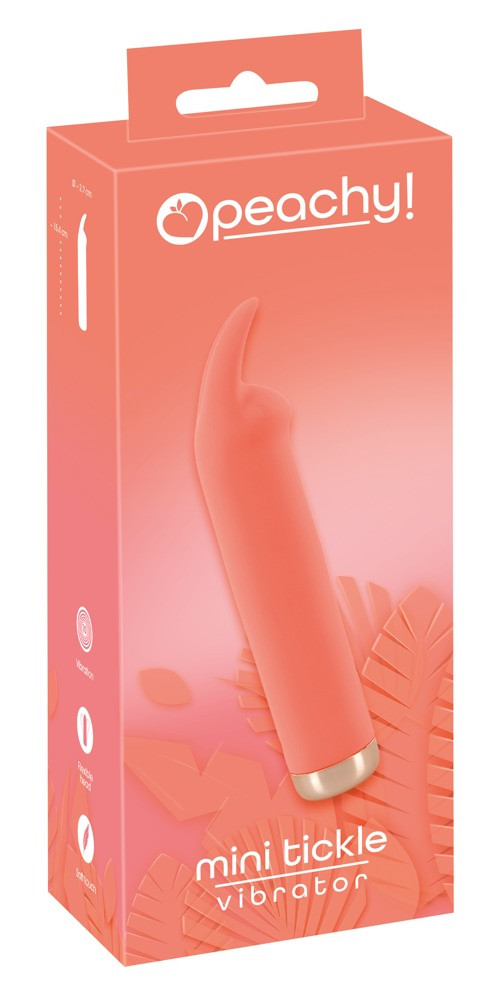 Levně You2Toys - peachy! mini bunny - dobíjecí vibrátor na klitoris (broskvový)