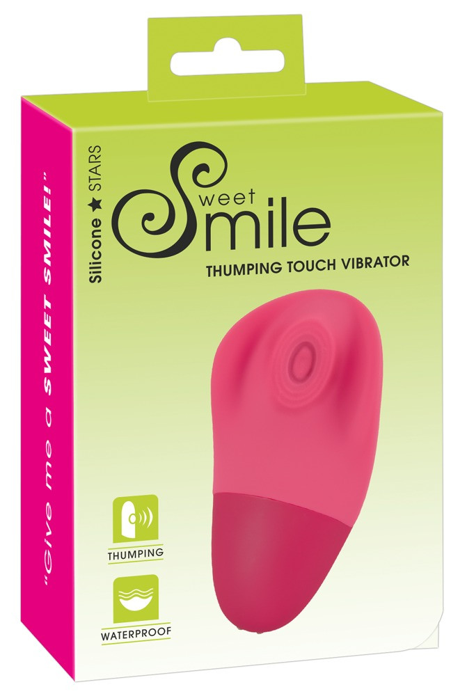 Levně SMILE Thumping Touch - dobíjecí pulzující vibrátor na klitoris (růžový)