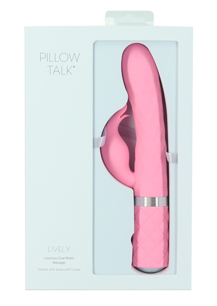 Pillow Talk Lively - cordless, rocker arm vibrator (pink)
