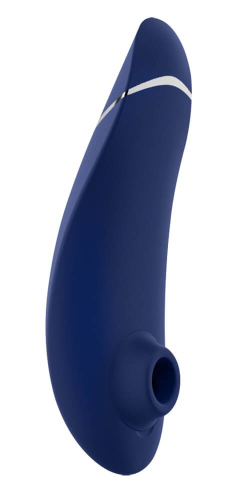 Levně Womanizer Premium 2 - nabíjecí, vodotěsný stimulátor klitorisu (modrý)