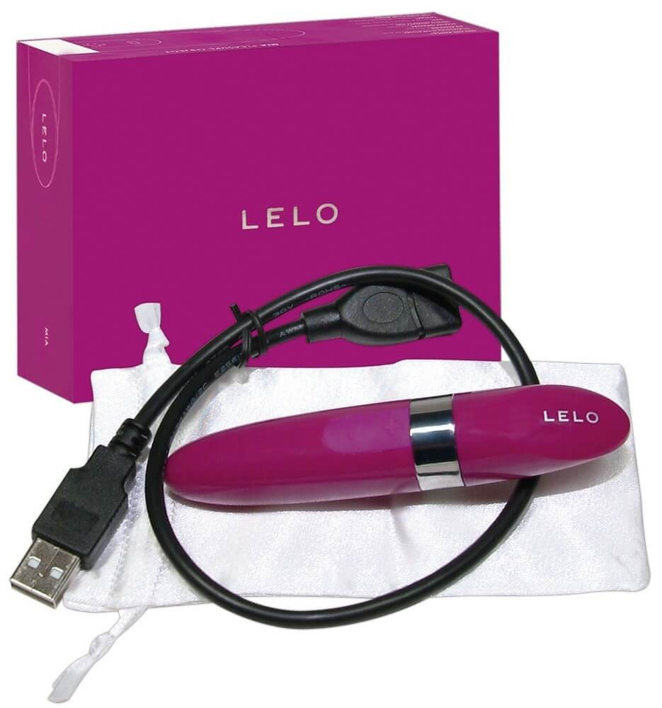Levně LELO Mia 2 - cestovný vibrátor (tmavo ružový)