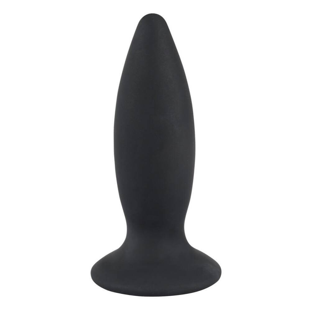 Levně Black Velvet S - nabíjecí anální vibrátor pro začátečníky - malý (černý)