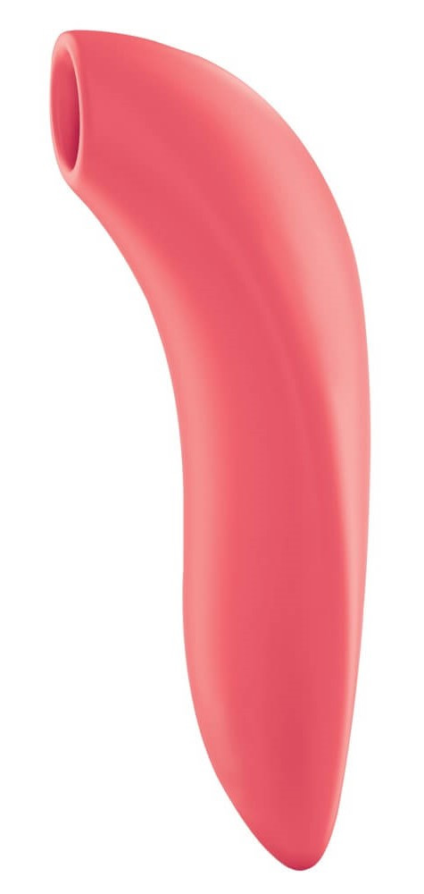 Levně We-Vibe Melt - nabíjecí vodotěsný smart stimulátor klitorisu (korálový)