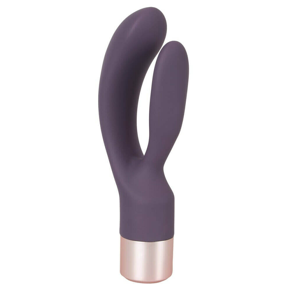 You2Toys Elegant Double - cordless, rocker arm vibrator (dark purple)