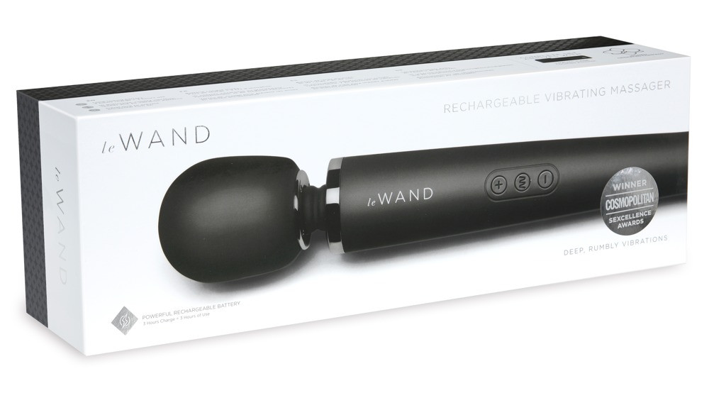 Le Wand Petite - exclusive cordless massage vibrator (black)