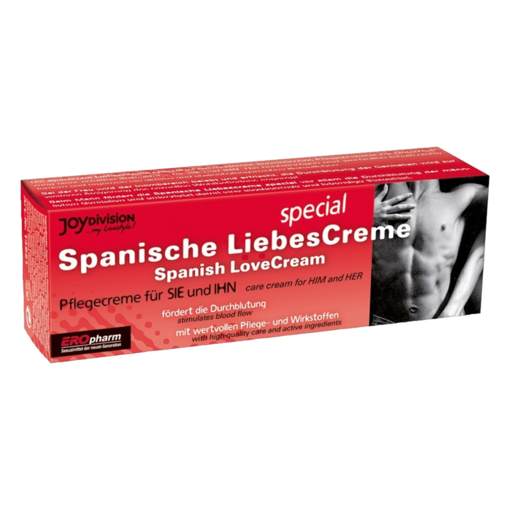 Levně JoyDivision Spanische Liebes Creme - intímny krém pre mužov aj ženy (40ml)