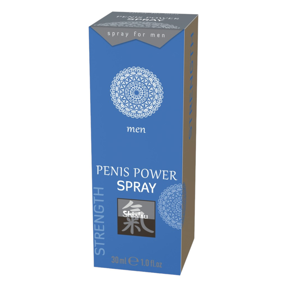 Levně HOT Shiatsu Penis Power - stimulující intimní sprej pro muže (30 ml)