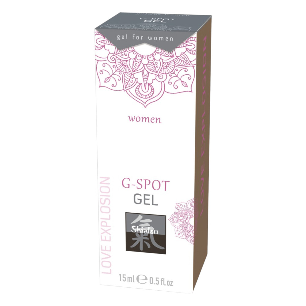 Levně HOT Shiatsu G-Spot - intimní gel stimulující bod G (15 ml)