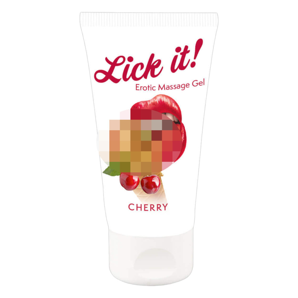 Lick it! - jedlý lubrikant - třešňový (50ml)