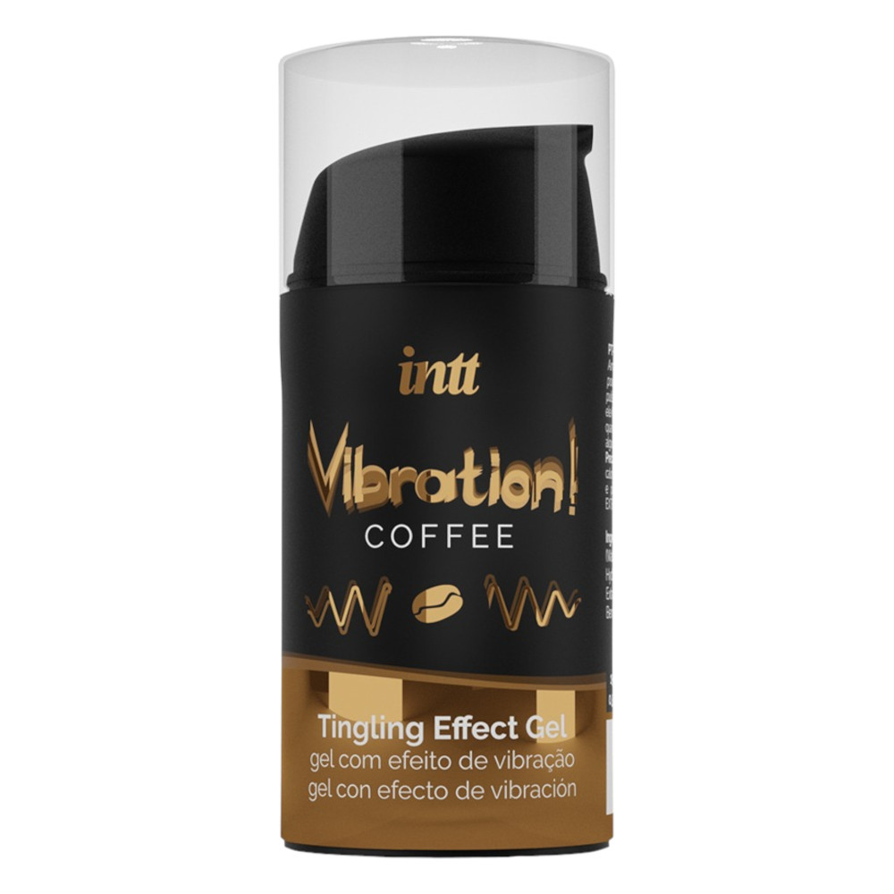 Intt Vibration! - tekutý vibrátor - káva (15ml)