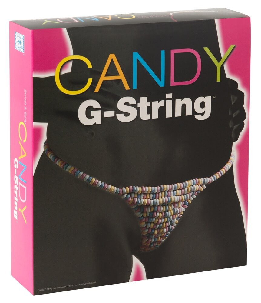 Levně Spencer&amp;Fleetwood Candy G String - dámske tangá z ovocných cukríkov (145g)