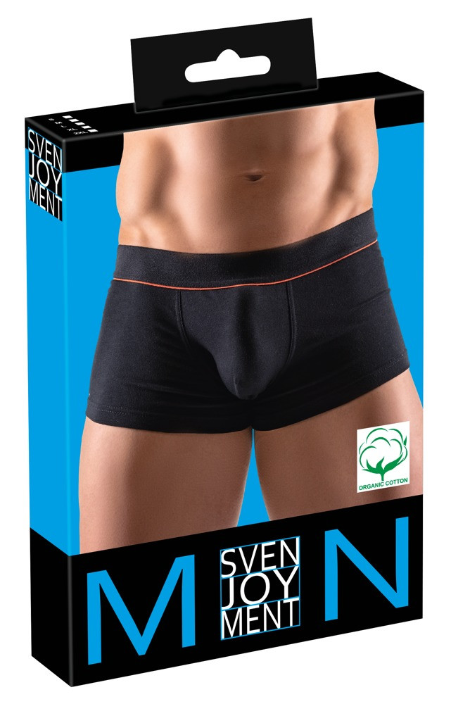 Svenjoyment - pohodlné boxerky z ekobavlny (černé)