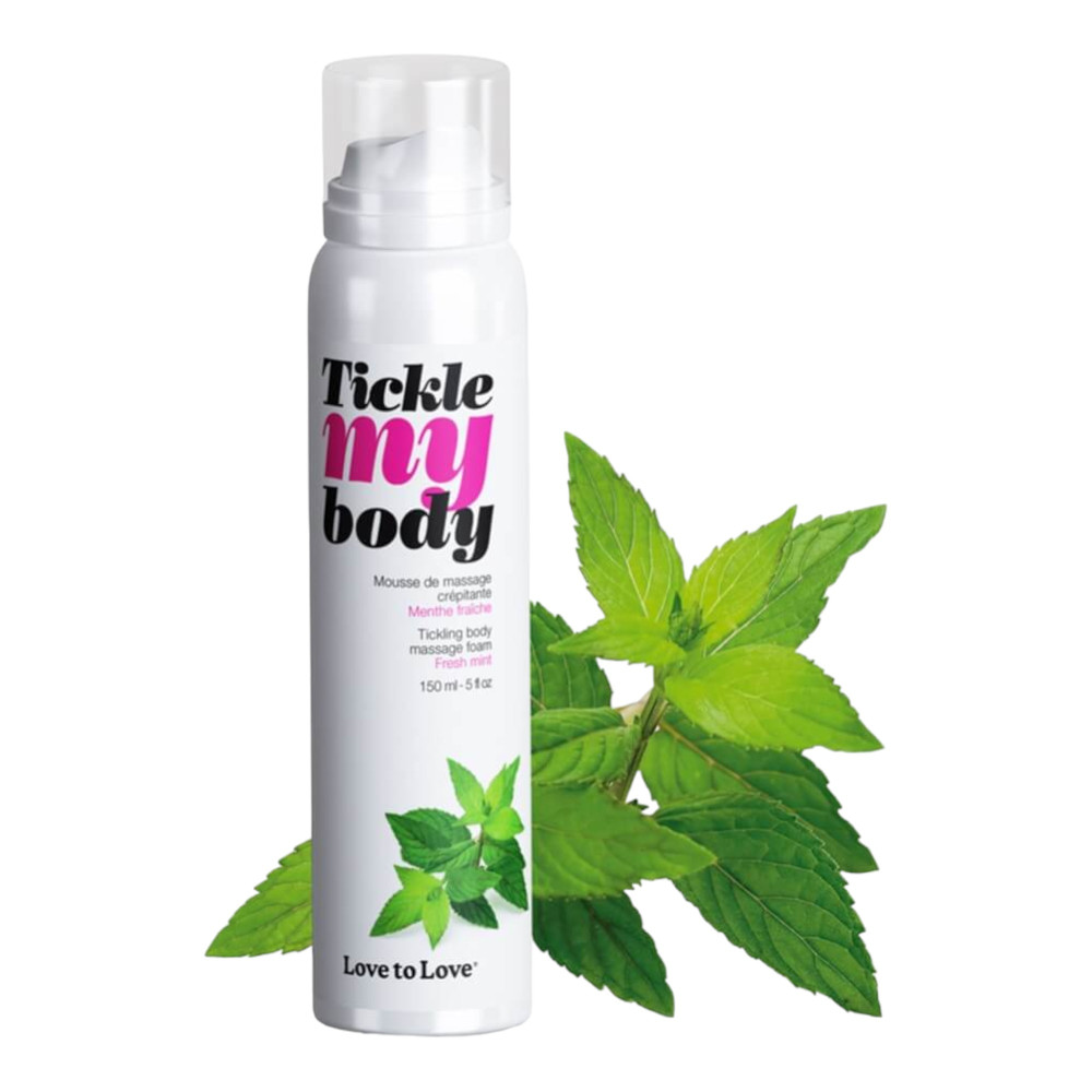 Tickle my body - masážní pěna - máta (150 ml)