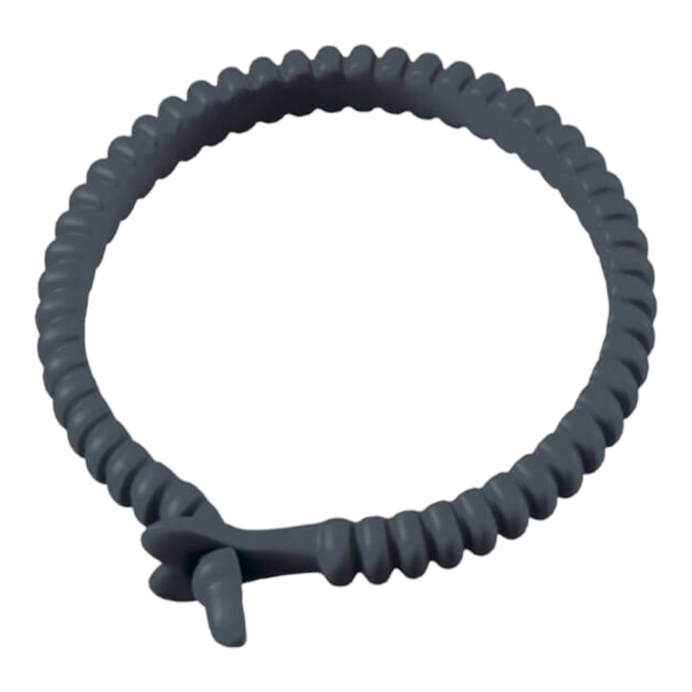Levně Dorcel Rimba Adjust Ring - nastavitelný silikonový kroužek na penis (šedý)