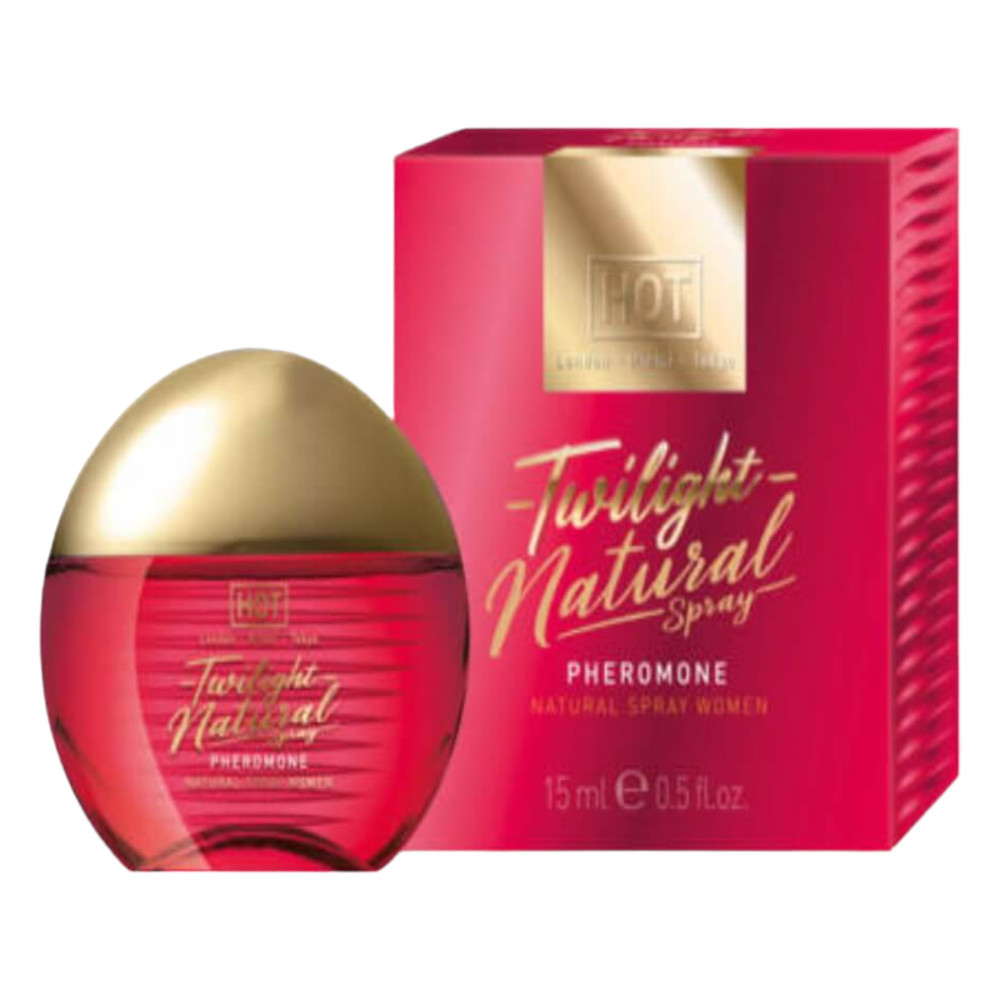 Levně HOT Twilight Pheromone Natural women - feromonový parfém pro ženy (15ml) - bez vůně