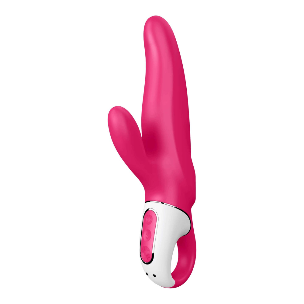 Levně Satisfyer Mr. Rabbit - vodotěsný, nabíjecí vibrátor s ramínkem na klitoris (růžový)