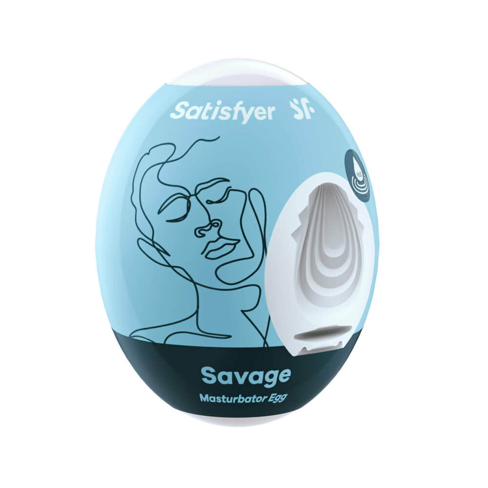 Levně Satisfyer Egg Savage - masturbační vajíčko (1ks)