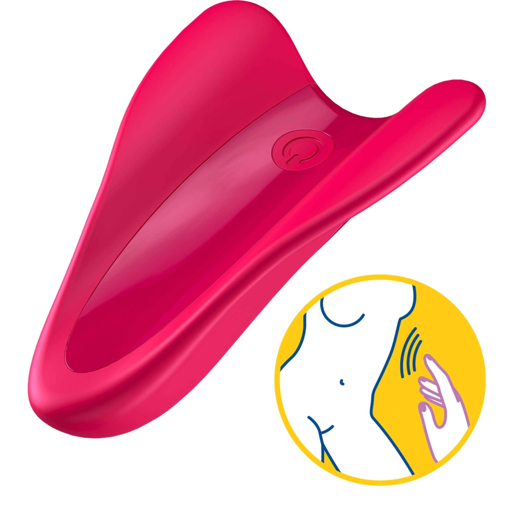 Levně Satisfyer High Fly - nabíjecí, vodotěsný vibrátor na klitoris (purpurový)
