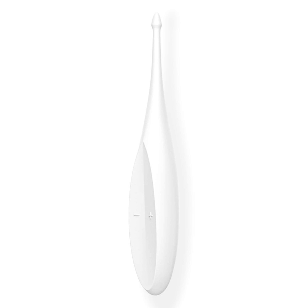 Levně Satisfyer Twirling Fun - nabíjecí, vodotěsný vibrátor na klitoris (bílý)