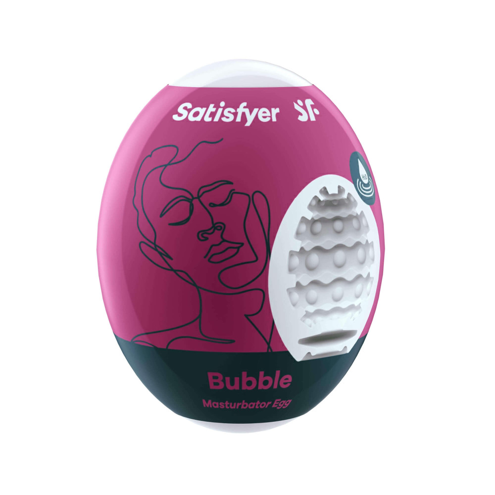 Levně Satisfyer Egg Bubble - masturbační vajíčko (1ks)