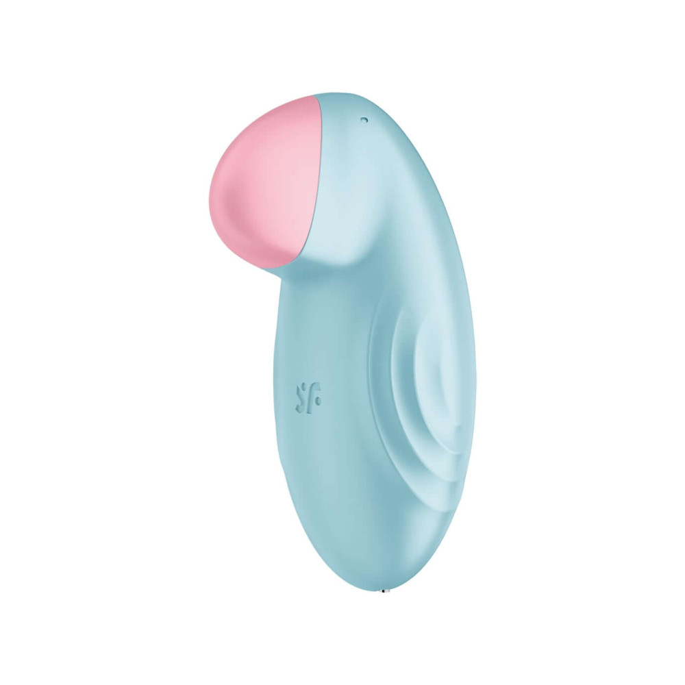 Levně Satisfyer Tropical Tip - chytrý dobíjecí vibrátor na klitoris (modrý)