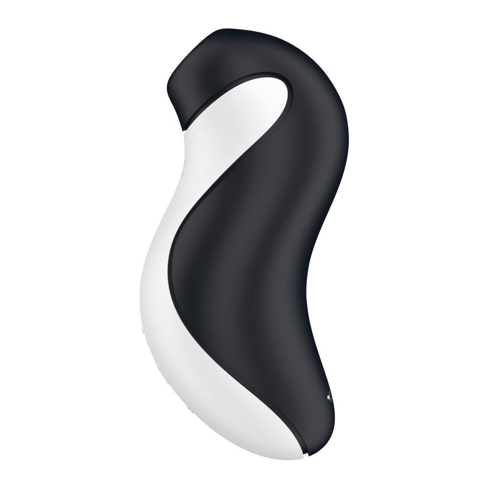Levně Satisfyer Orca - vodotěsný stimulátor klitorisu na baterie (černobílý)