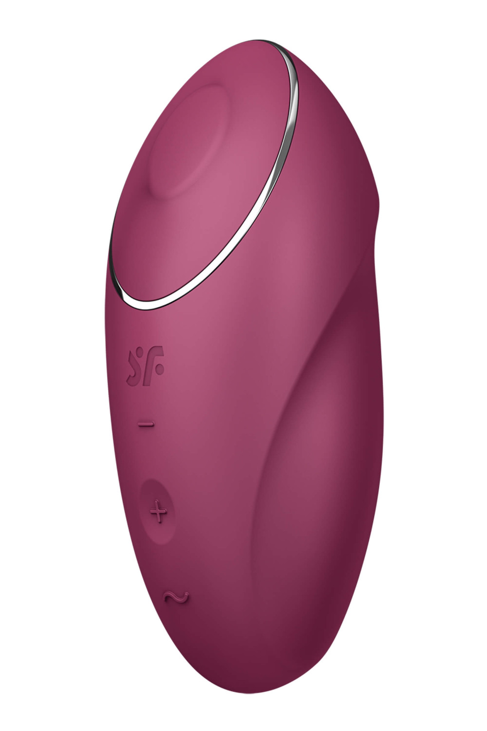 Satisfyer Tap & Climax 1 - vibrátor a stimulátor klitorisu 2v1 (červený)