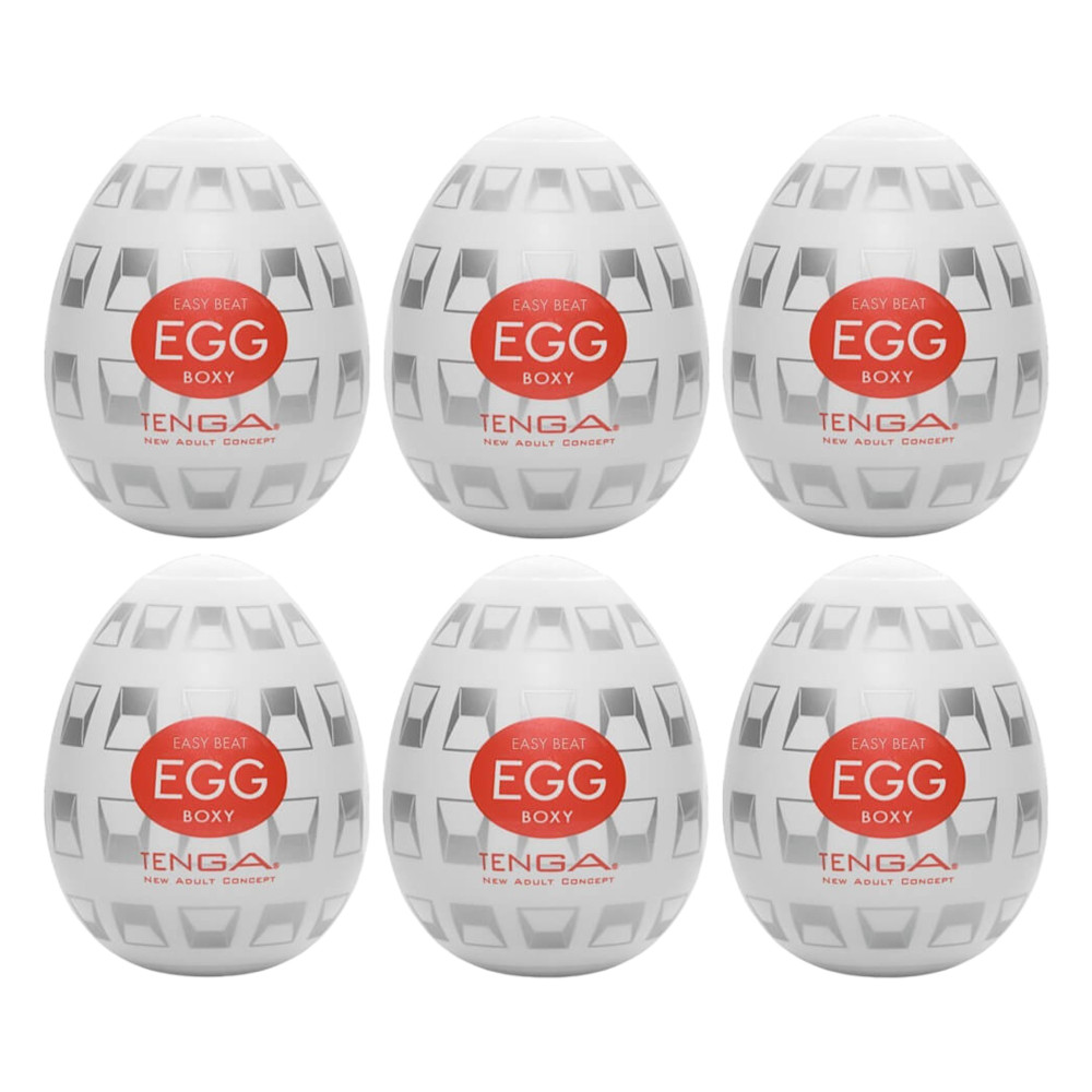 Levně TENGA Egg Boxy - masturbační vajíčko (6ks)