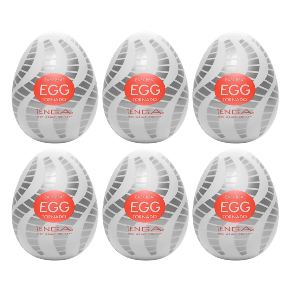 Levně TENGA Egg Tornado - masturbační vajíčko (6ks)